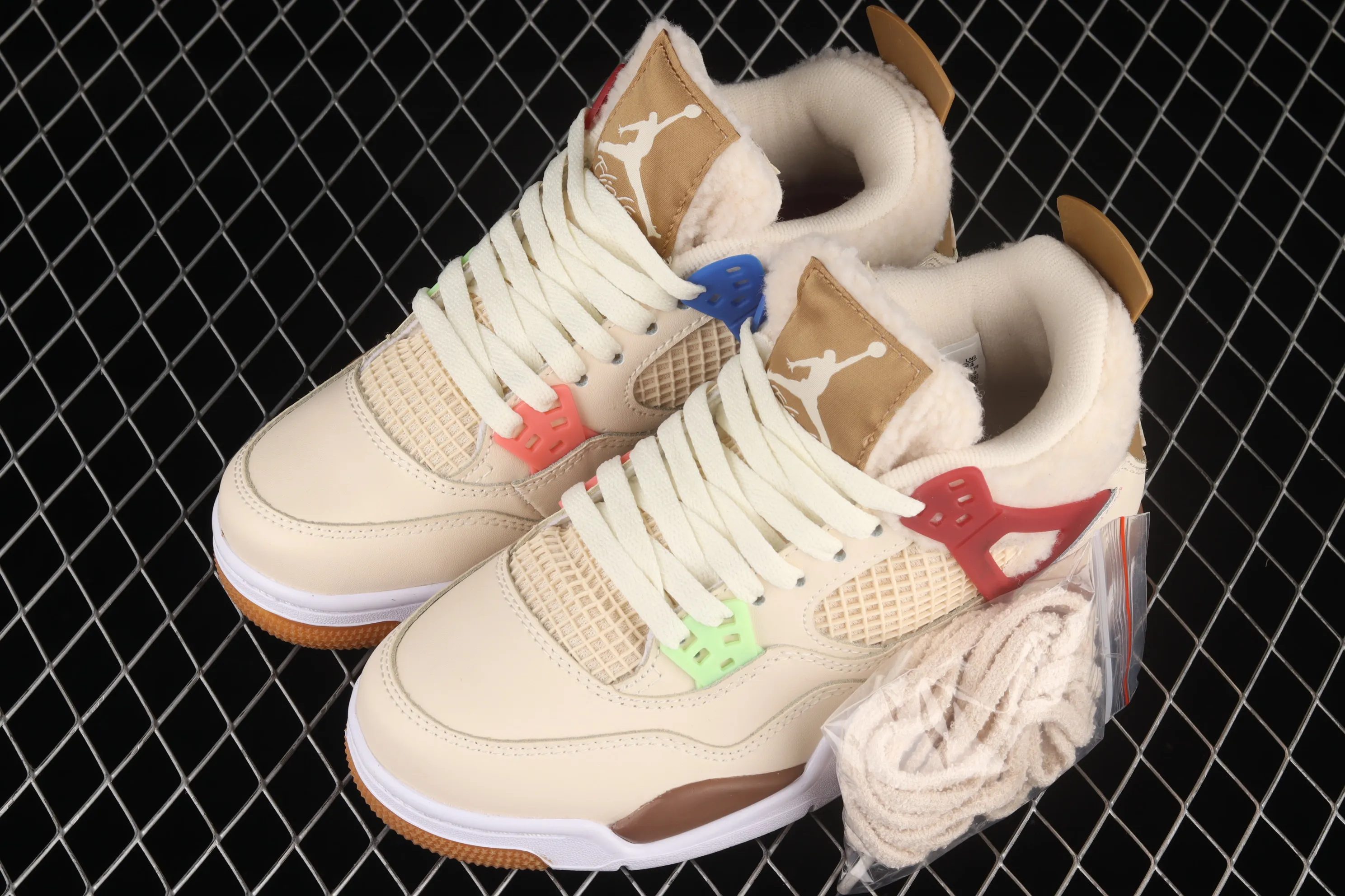 All categories Air Jordan Jordan series basketball shoes Air Jordan 4 G version Air Jordan 4 GS "Where The Wild Things Are" AJ4 Joe 4 Cashmere Pink DH0572-264